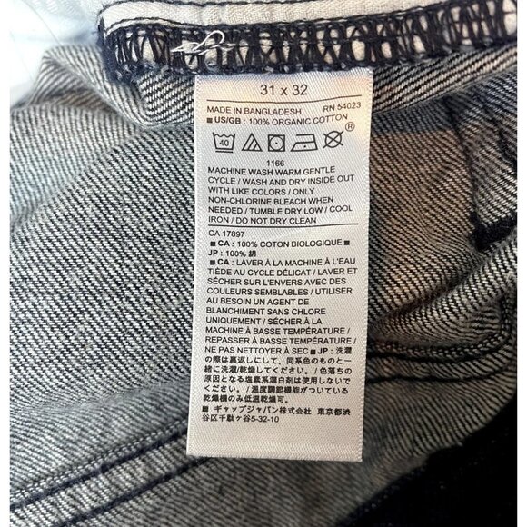 Banana Republic Mens Jeans Organic Cotton 31X32 Dark Wash‎ Blue Denim - Picture 6 of 8